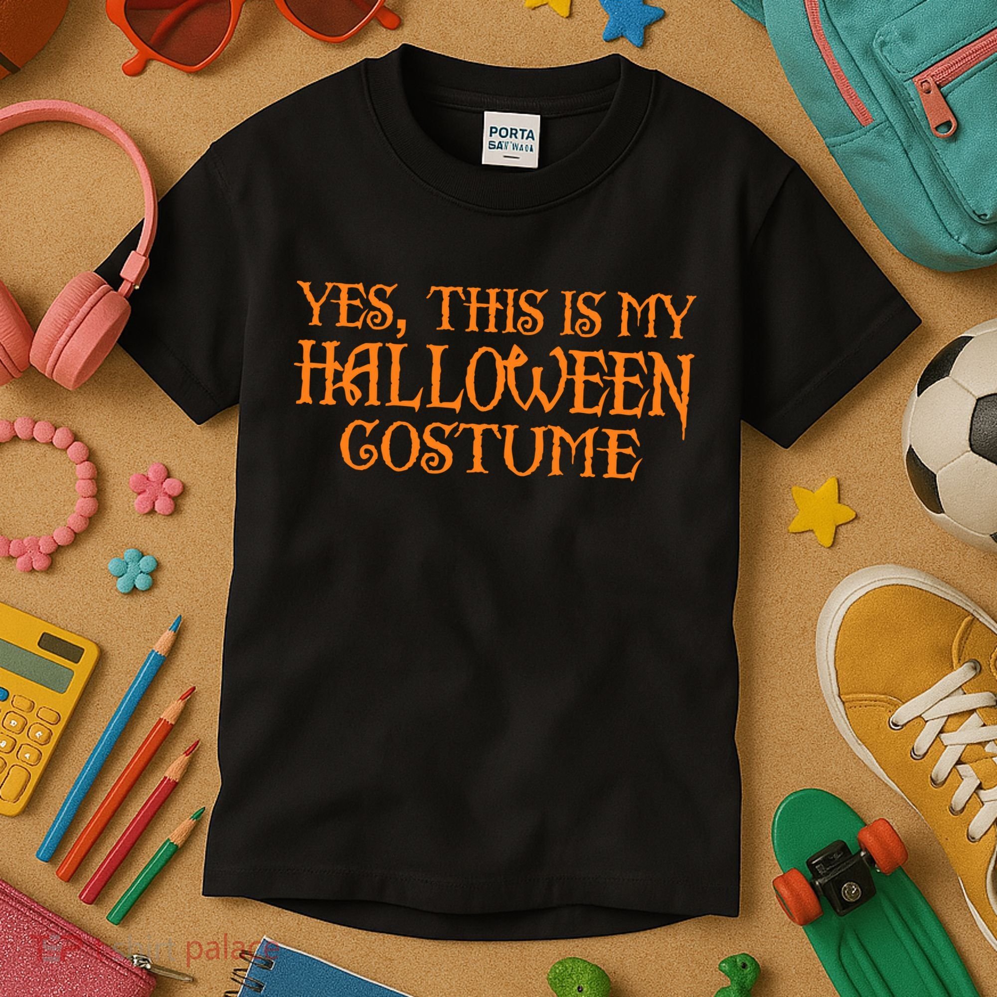 Yes This Is My Halloween Costume Kids T-Shirt