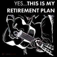 Yes This Is My Retirement Plan Guitar Backpack thumb 2