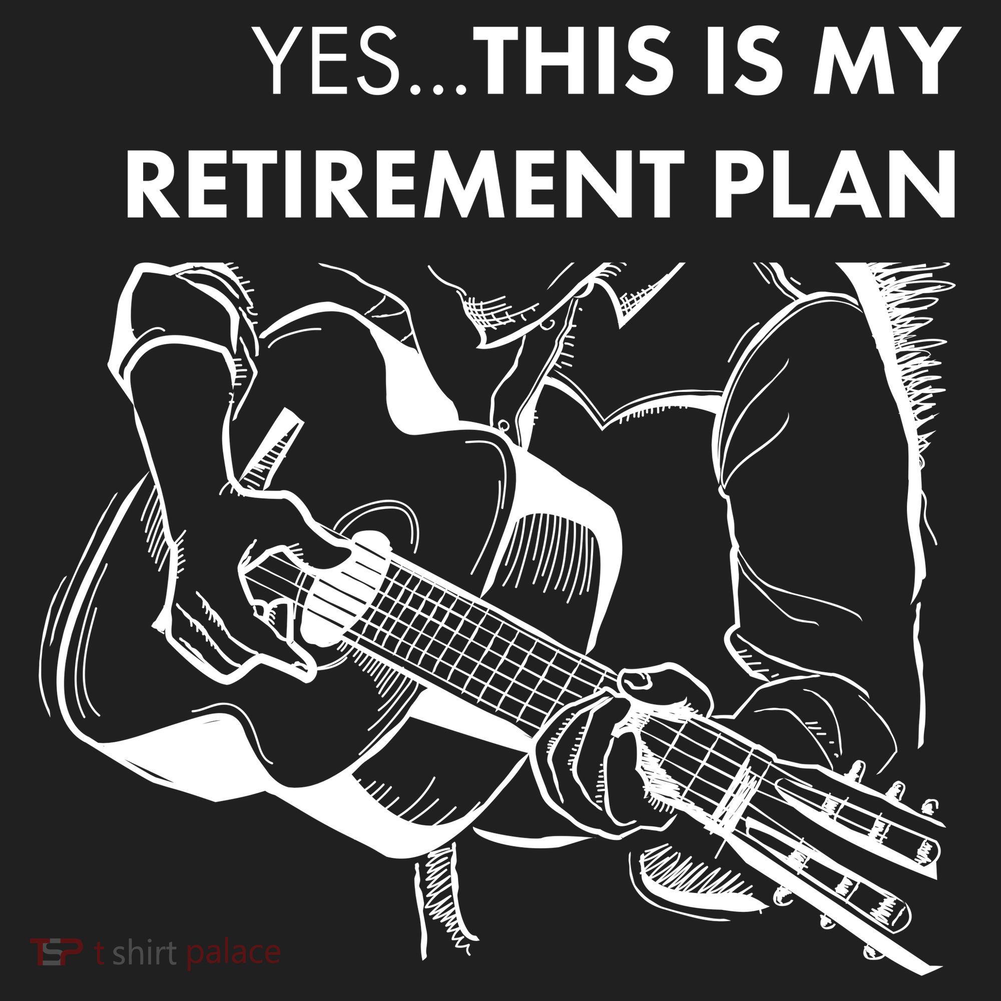 Yes This Is My Retirement Plan Guitar Tumbler