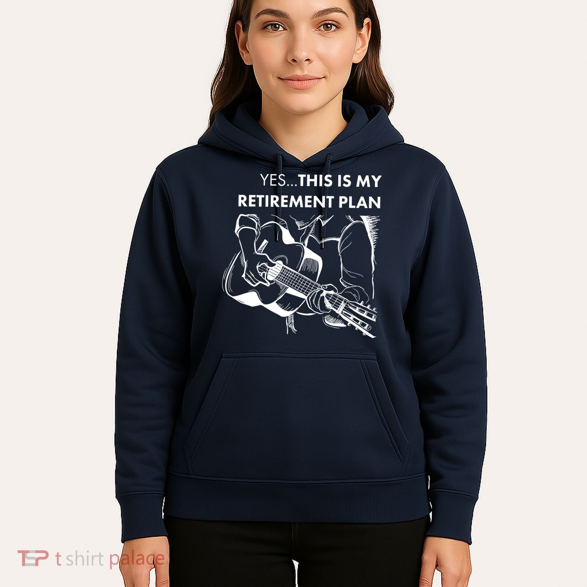 Yes This Is My Retirement Plan Guitar Hoodie