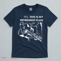 Yes This Is My Retirement Plan Guitar T-Shirt thumb 5