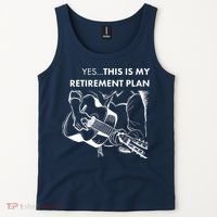 Yes This Is My Retirement Plan Guitar Tank Top thumb 2