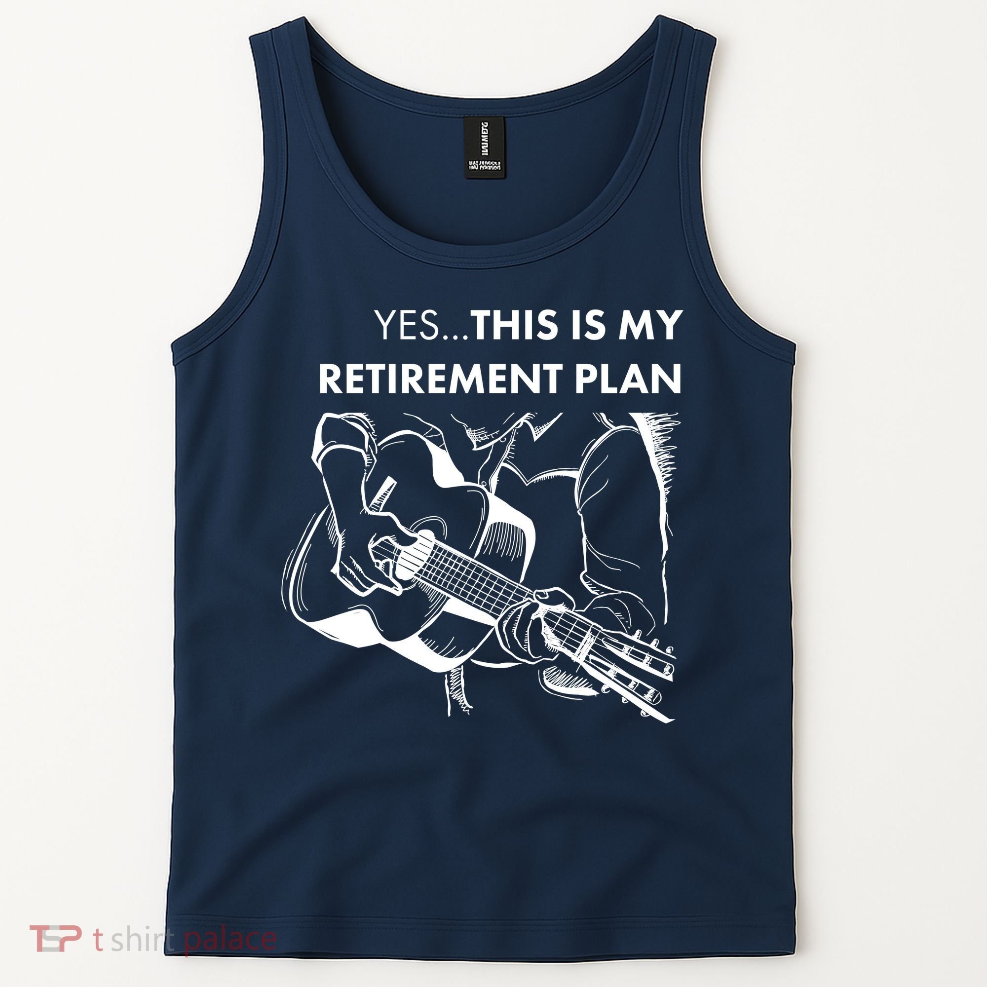 Yes This Is My Retirement Plan Guitar Tank Top