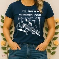 Yes This Is My Retirement Plan Guitar Women's T-Shirt thumb 2