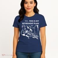 Yes This Is My Retirement Plan Guitar Women's T-Shirt thumb 4