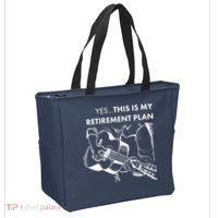 Yes This Is My Retirement Plan Guitar Tote Bag thumb 2