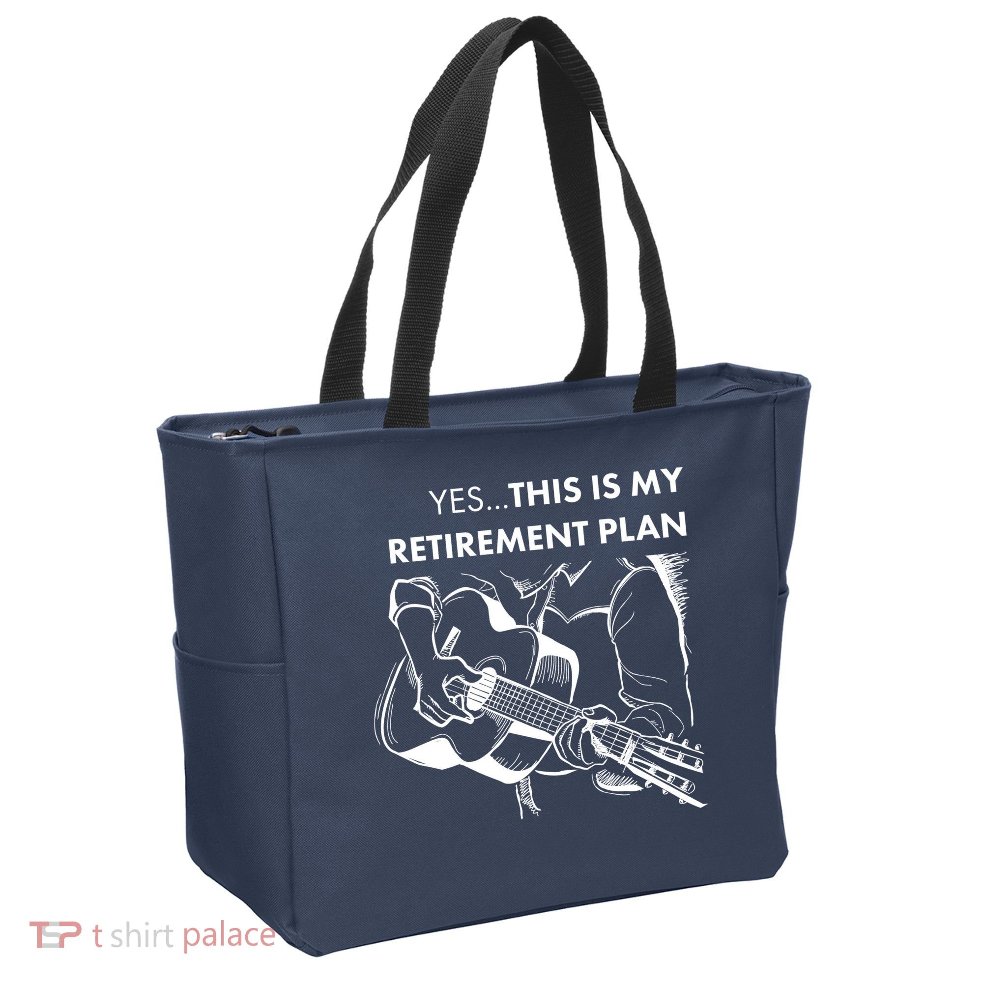 Yes This Is My Retirement Plan Guitar Tote Bag