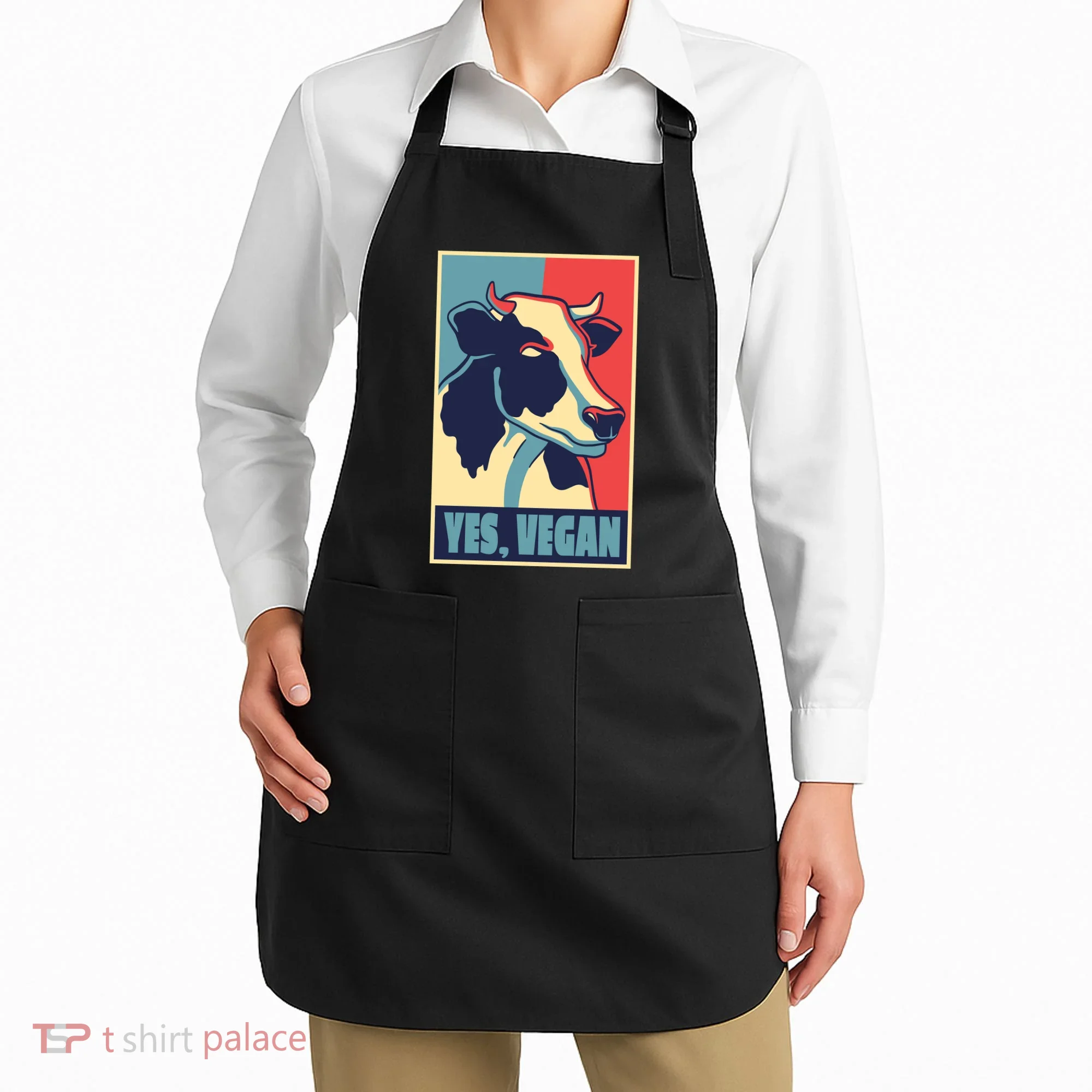 Yes Vegan Cow Apron