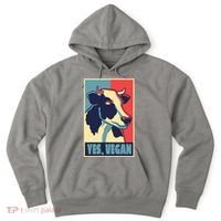 Yes Vegan Cow Hoodie thumb 0
