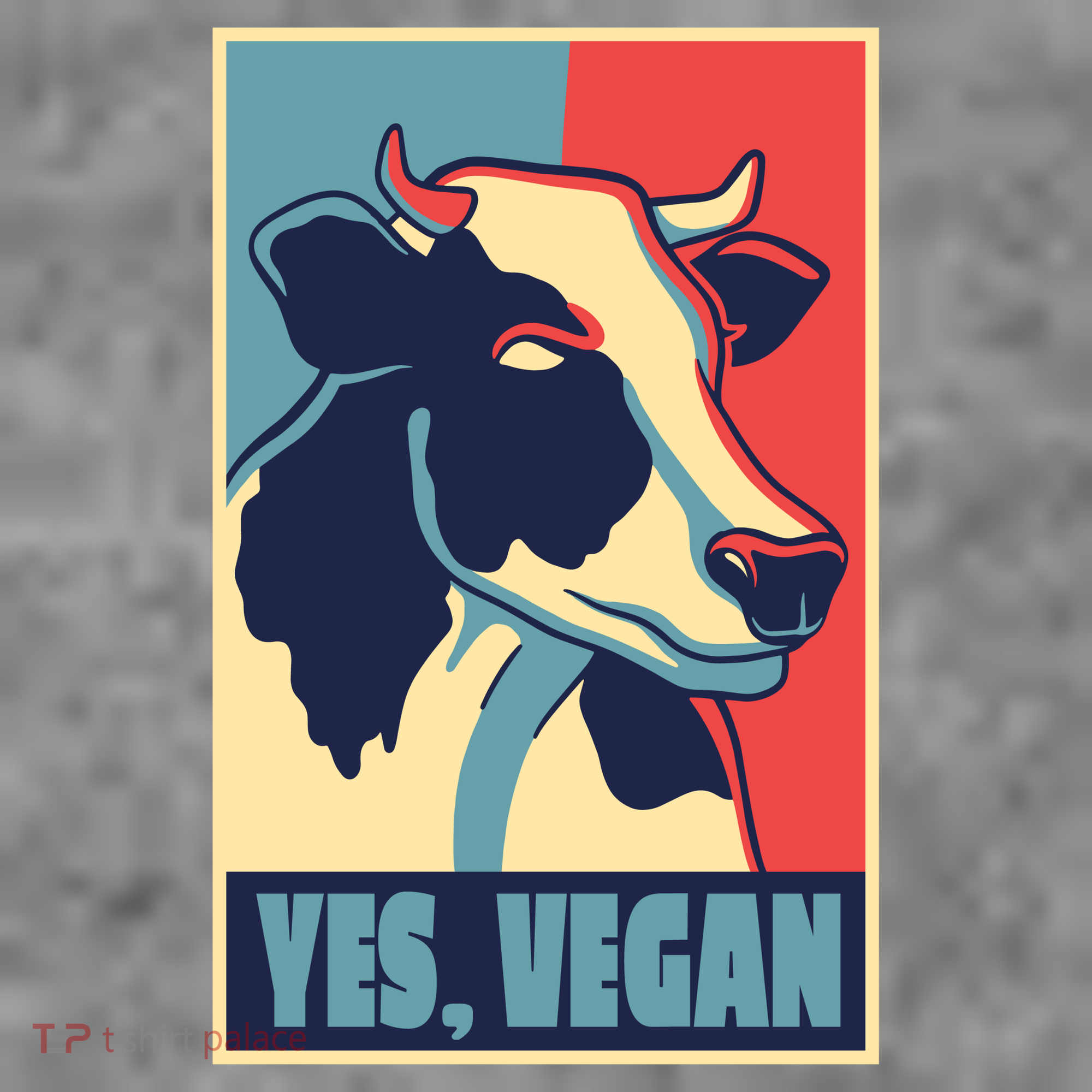 Yes Vegan Cow Hoodie