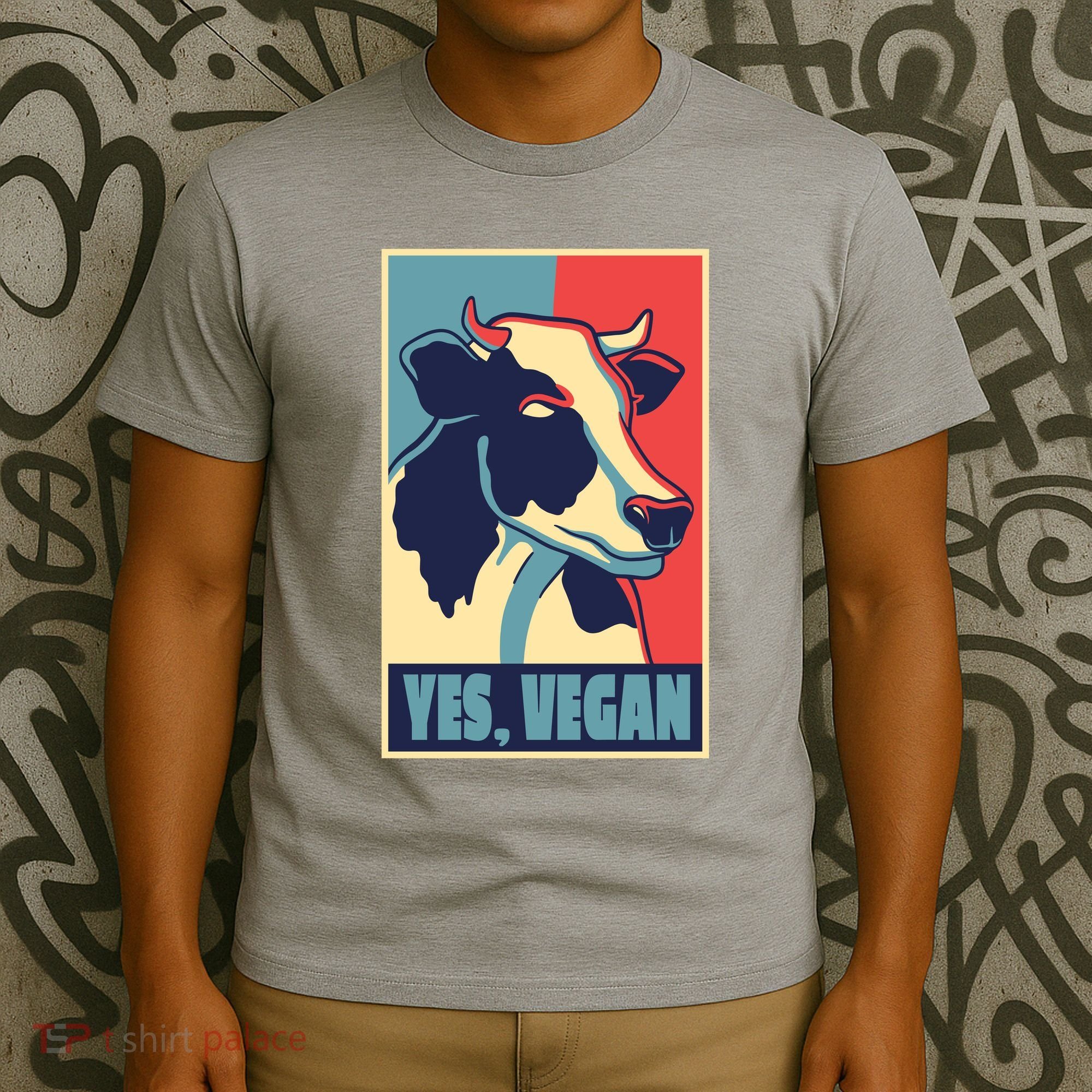 Yes Vegan Cow T-Shirt