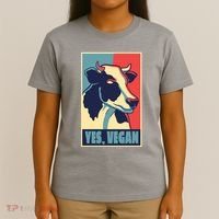 Yes Vegan Cow T-Shirt thumb 4