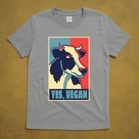 Yes Vegan Cow T-Shirt thumb 5