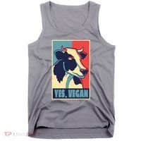 Yes Vegan Cow Tank Top thumb 0