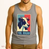 Yes Vegan Cow Tank Top thumb 3