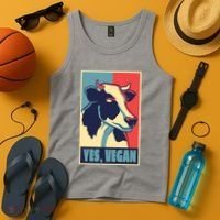 Yes Vegan Cow Tank Top thumb 4