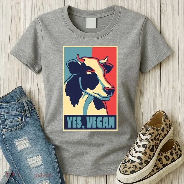 Yes Vegan Cow Women's T-Shirt