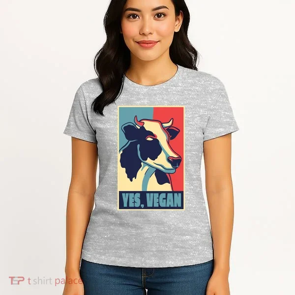 Yes Vegan Cow Women's T-Shirt