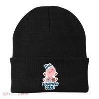 Yes Women Can Floral Beanie thumb 0