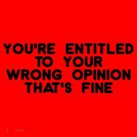 You're Entitled To Your Wrong Opinion That's Fine Funny Gift Santa Hat thumb 1
