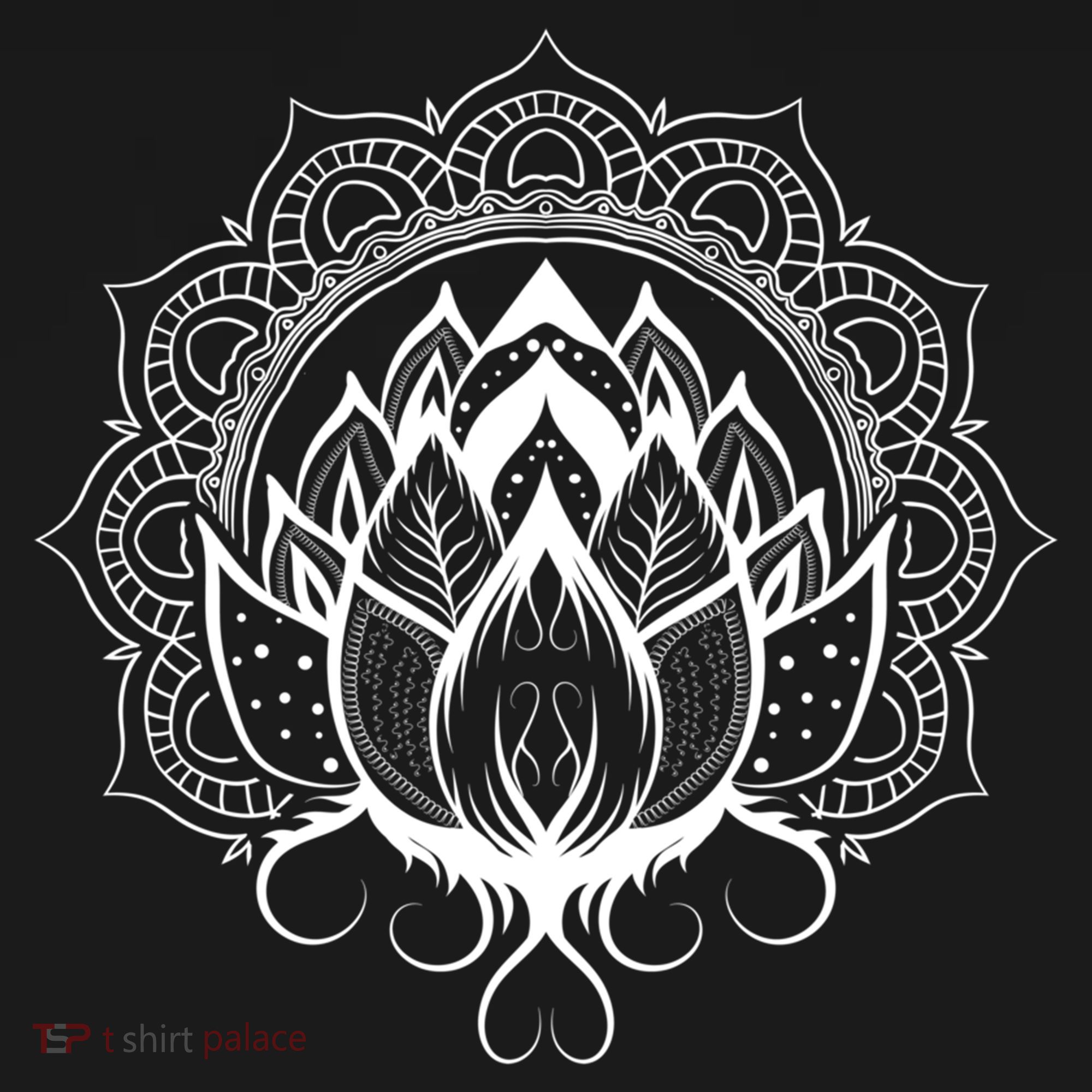 Yogi Flower Blossom Dala Fractal Geometry Yoga Lotus Great Gift Women's Hoodie