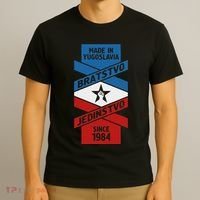 Yugoslavija Flag Balkans Sfry Yugoslavia T-Shirt thumb 3