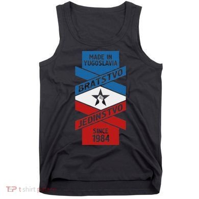 Yugoslavija Flag Balkans Sfry Yugoslavia Tank Top
