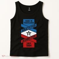 Yugoslavija Flag Balkans Sfry Yugoslavia Tank Top thumb 2
