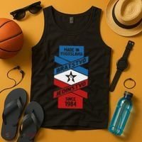 Yugoslavija Flag Balkans Sfry Yugoslavia Tank Top thumb 4