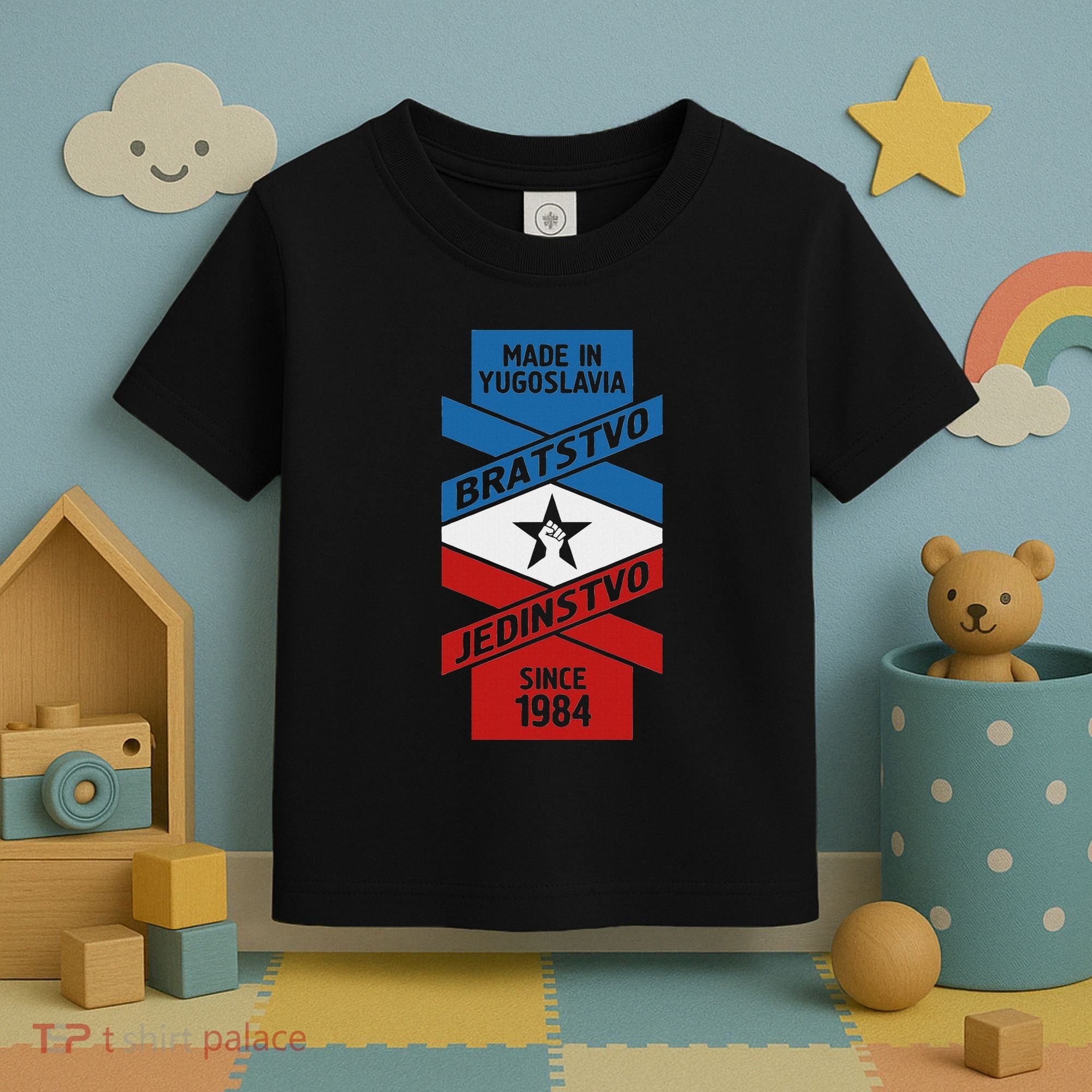 Yugoslavija Flag Balkans Sfry Yugoslavia Toddler T-Shirt
