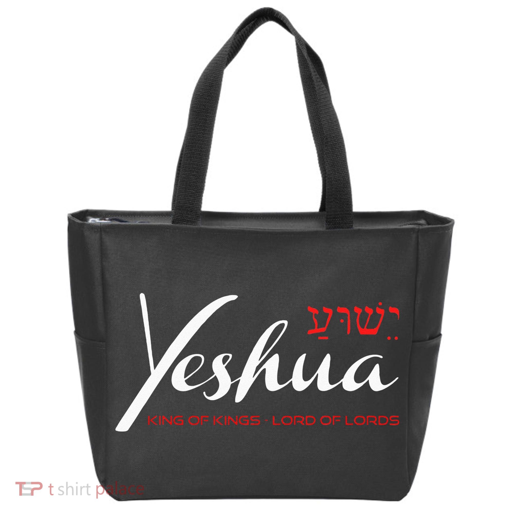 Yeshua Faith Christian Tote Bag