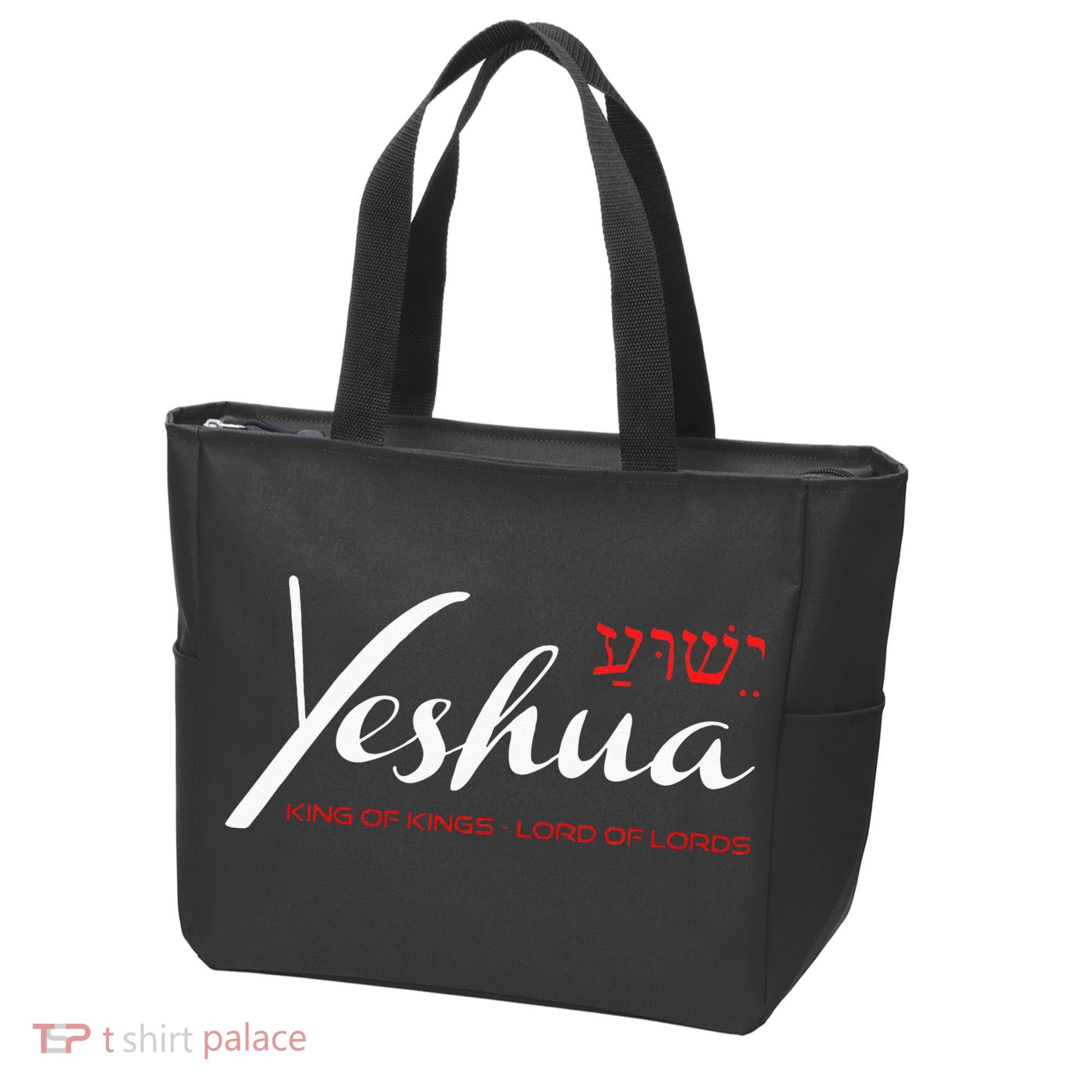 Yeshua Faith Christian Tote Bag