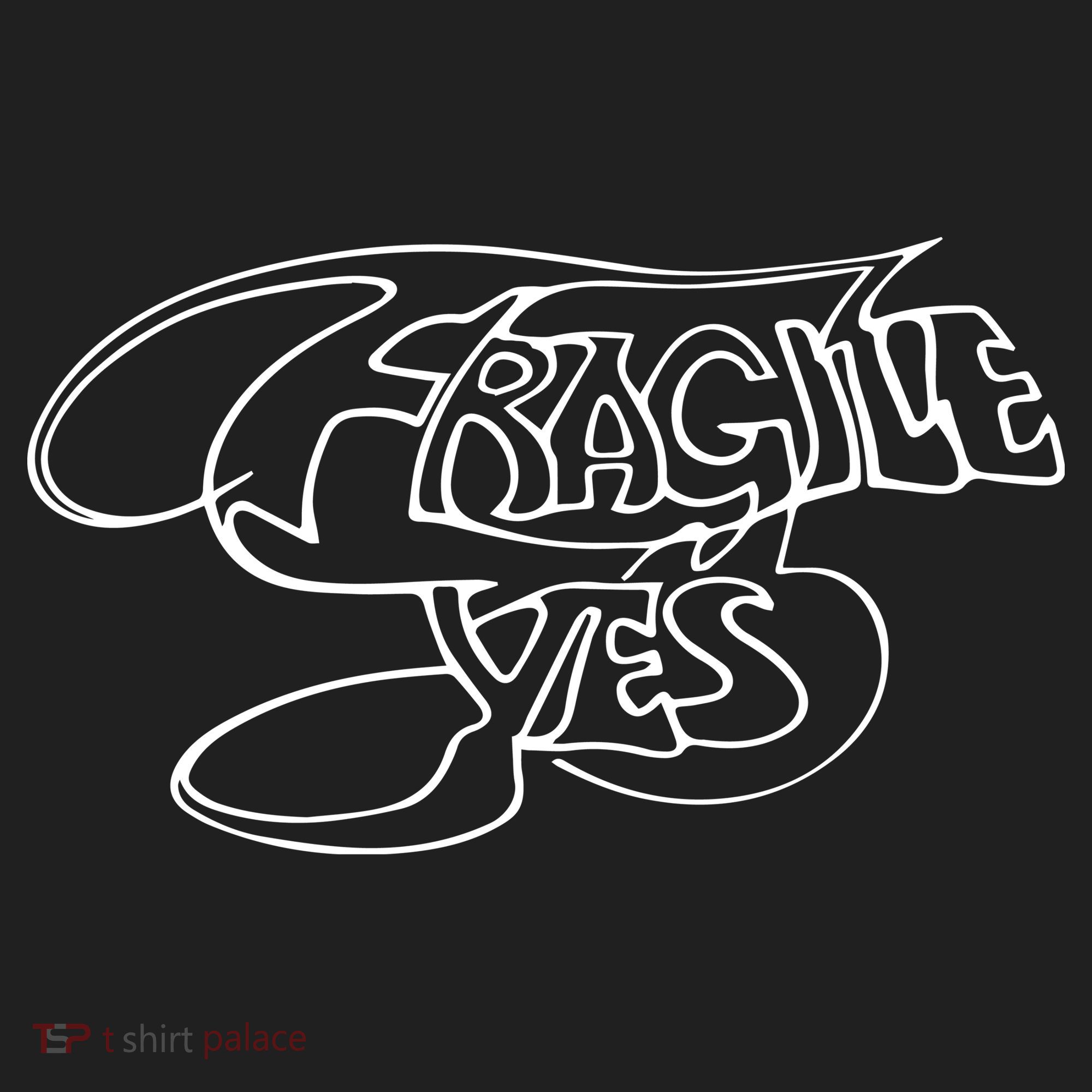 Yes Fragile Graffiti V.I.T. Fleece Crew Sweatshirt