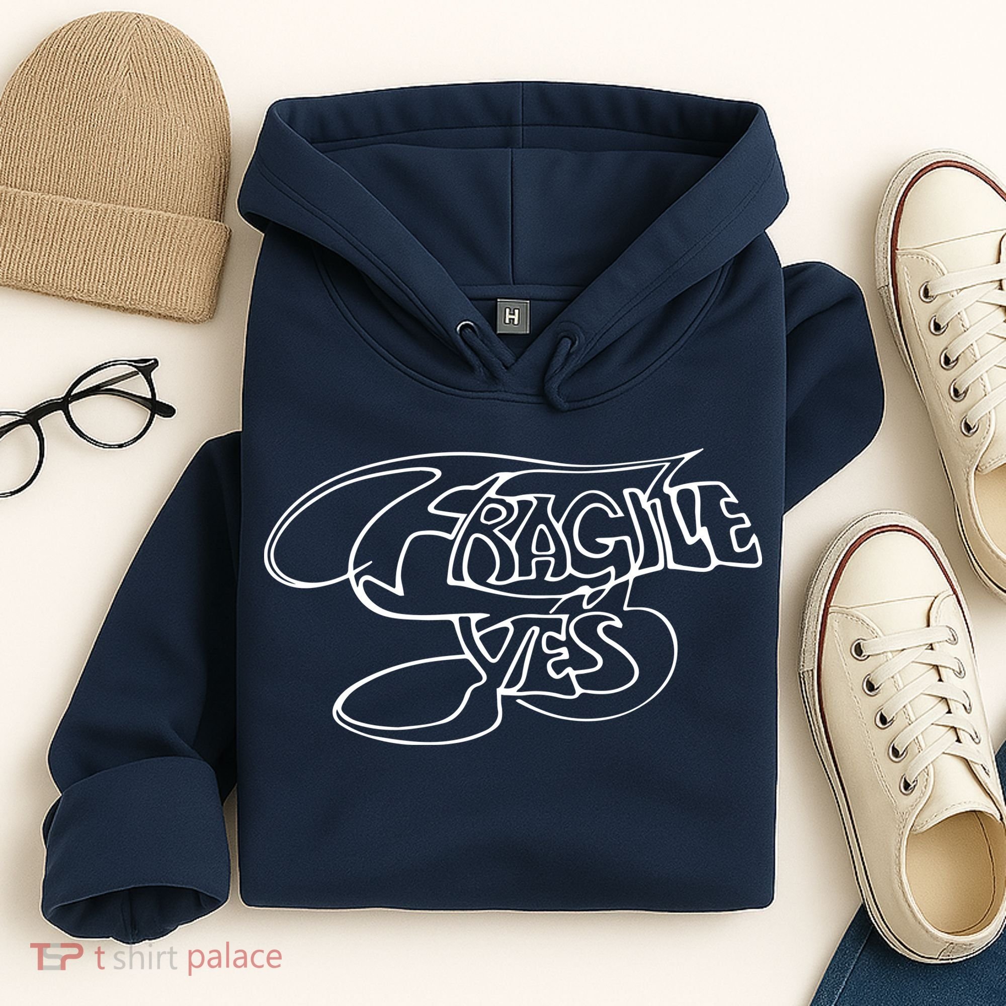 Yes Fragile Graffiti Hoodie