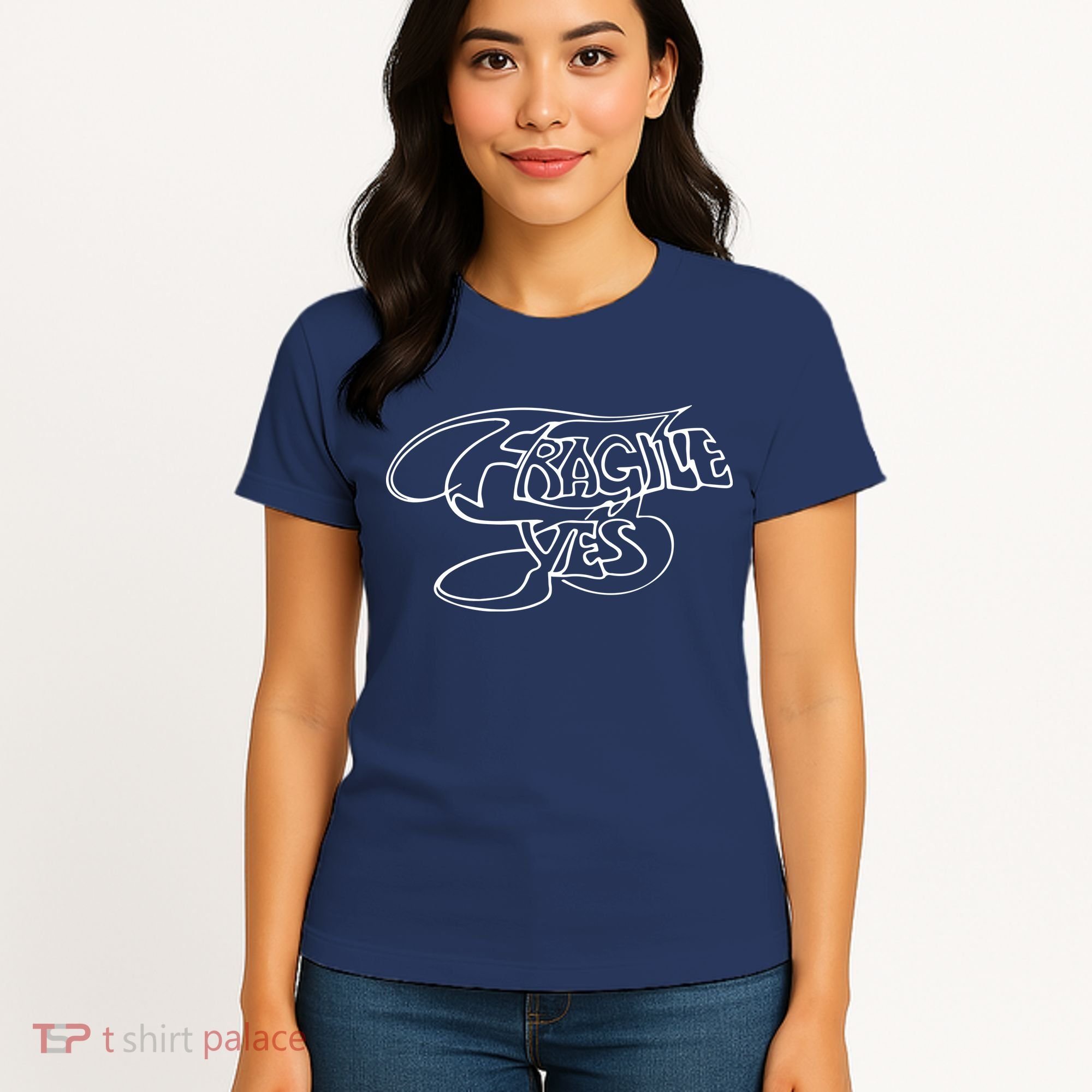 Yes Fragile Graffiti Women's T-Shirt