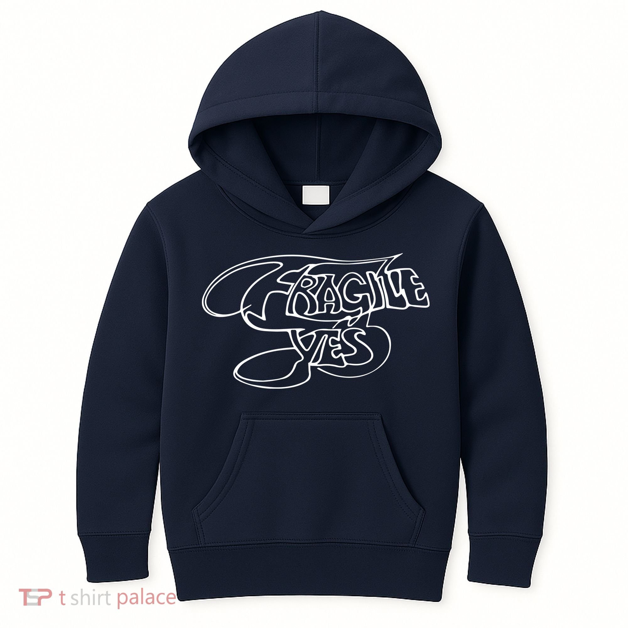 Yes Fragile Graffiti Kids Hoodie