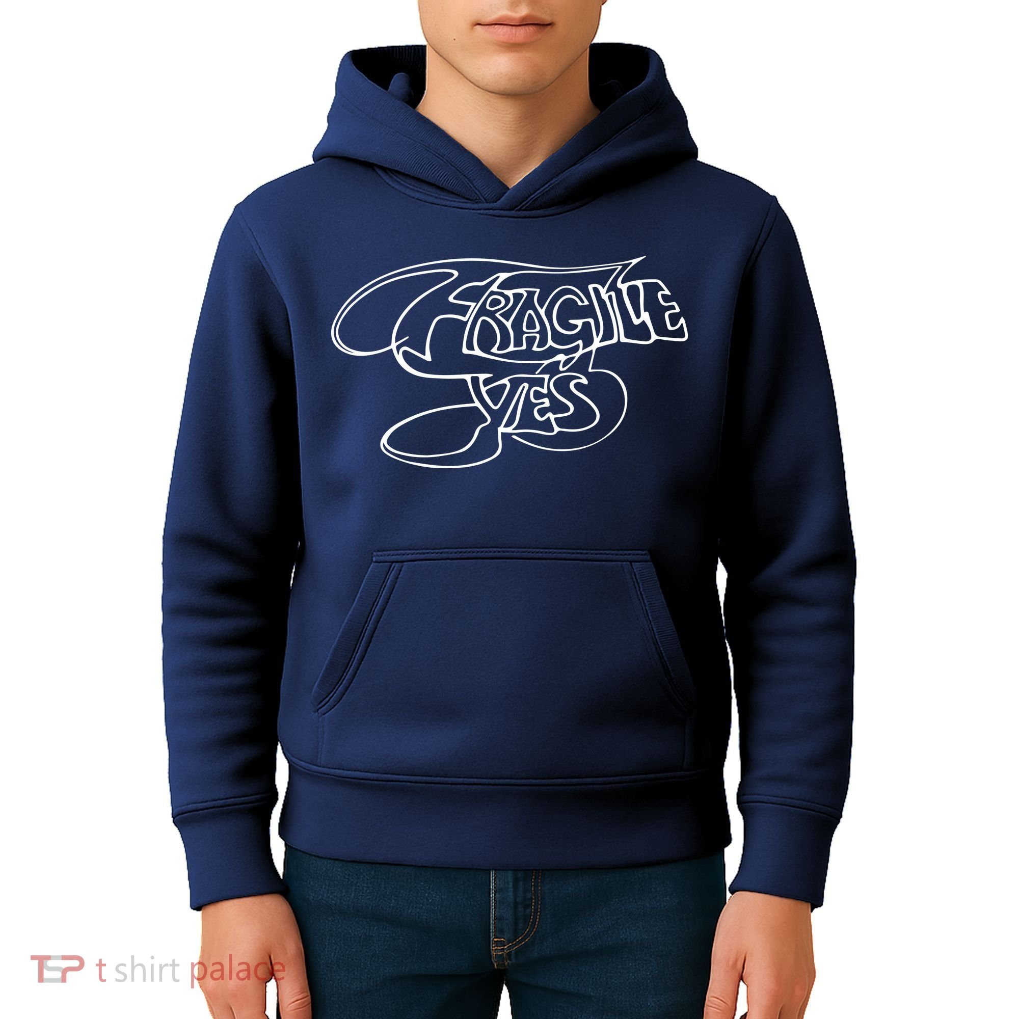 Yes Fragile Graffiti Kids Hoodie