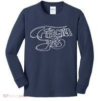Yes Fragile Graffiti Kids Long Sleeve Shirt thumb 0
