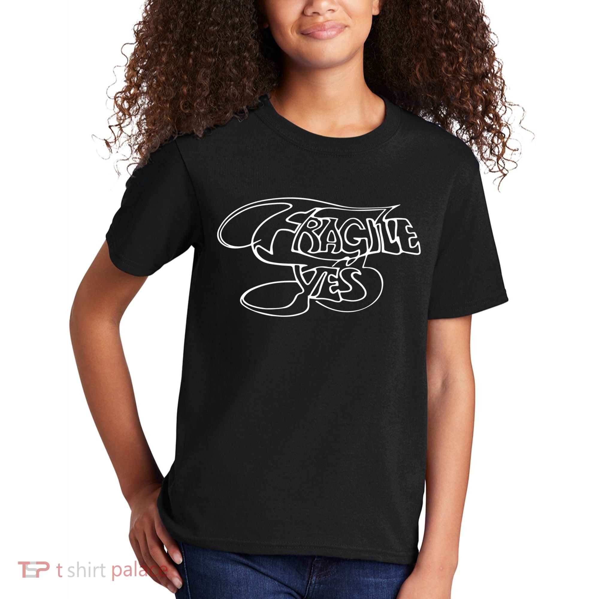 Yes Fragile Graffiti Kids T-Shirt