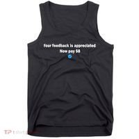 Your feedback is appreciated now pay $8 Tank Top thumb 0