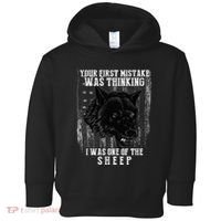 Your First Mistake Was Thinking I Was One Of The Sheep Toddler Hoodie thumb 0