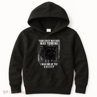 Your First Mistake Was Thinking I Was One Of The Sheep Kids Hoodie thumb 0