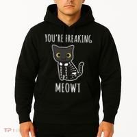 Youre Freaking Meowt Cat Hoodie thumb 2