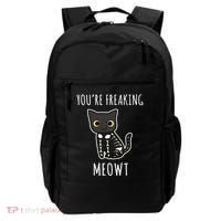 Youre Freaking Meowt Cat Backpack thumb 0