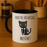 Youre Freaking Meowt Cat Coffee Mug thumb 4
