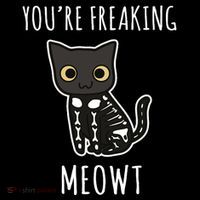 Youre Freaking Meowt Cat Mousepad thumb 1
