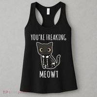 Youre Freaking Meowt Cat Women's Tank Top thumb 3