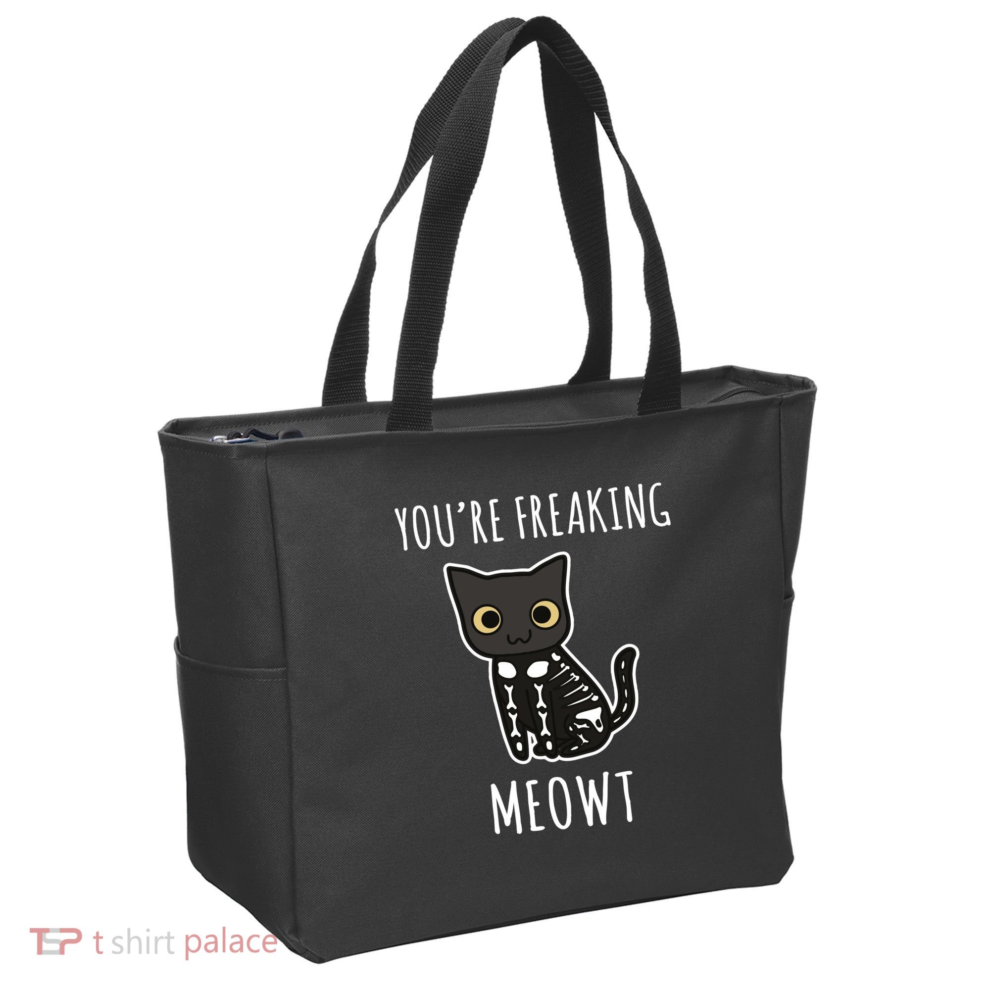 Youre Freaking Meowt Cat Tote Bag