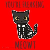 Youre Freaking Meowt Cat Santa Hat thumb 1