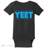 Yeet Funny Saying Quote Slang Baby Bodysuit thumb 0